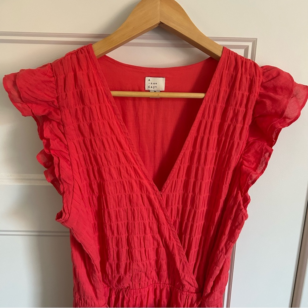 A New Day Vibrant Red Dress